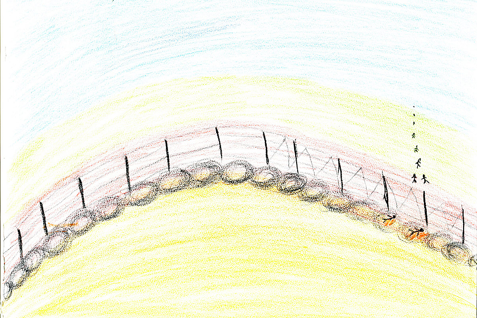 KUNSTASYL drawing by Serdar