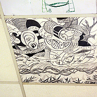 [Translate to English:] KUNSTASYL photo caveng